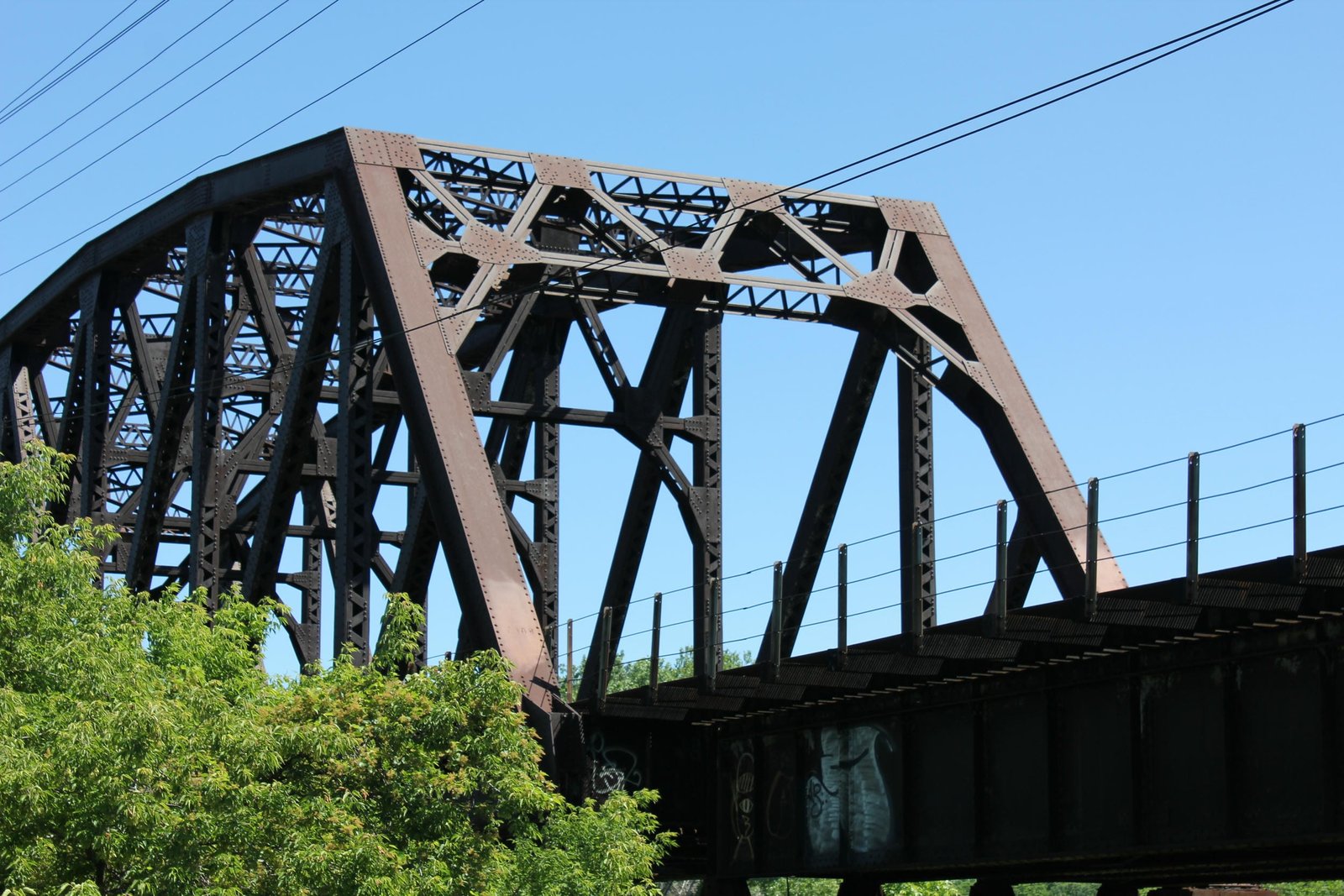 Portal details, truss span (span #6)